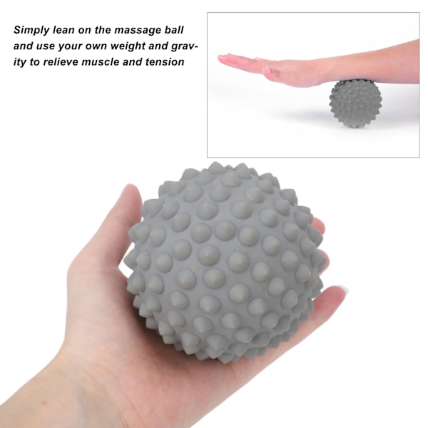 Massagebollar för fullständig myofasciell frisättning, triggerpunktsmassage, idealisk för lindring av plantar fasciit och muskelåterhämtning, med portabel