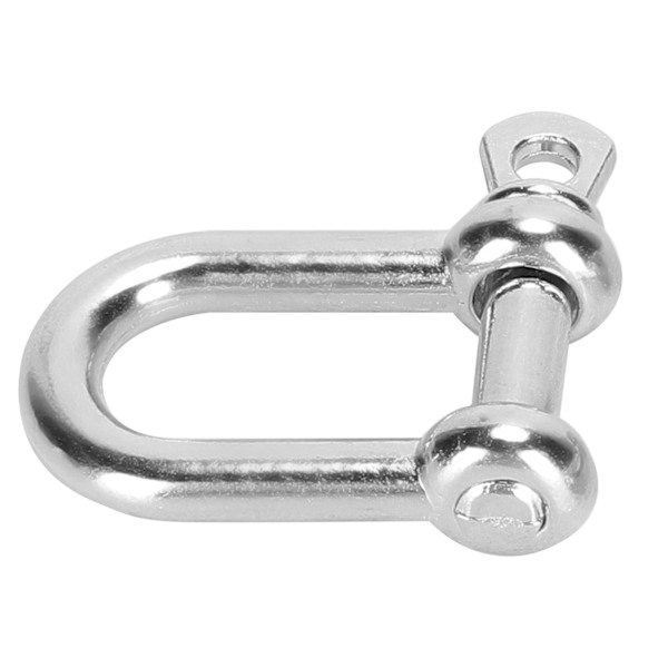 3 st U-formade Shackle i zinklegering D-ringlås bågshackle för paracordarmband platt huvud