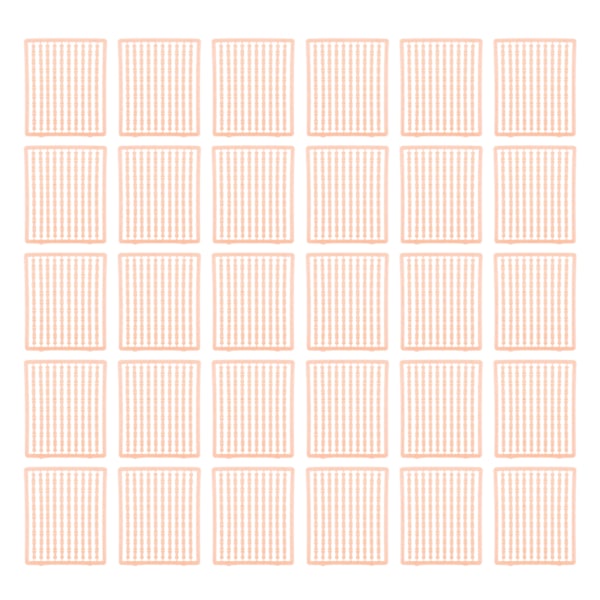 30 st karpfiske hårstopp av plast, robusta och hållbara hårriggar, boilie-bete, stopp, flytande bete, stopp för fiske, orange
