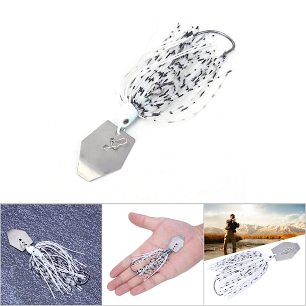 10cm 11g Metallbete Sequin Botten Skägg Bete Fiskebeten Fiskeutrustning Tillbehör3#