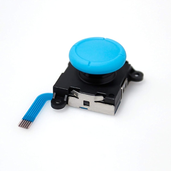 2 Joystick Analog Sensor Rocker för Switch Lite Joy-Con Controller ThumbStick Cap Modul Knapp Vit
