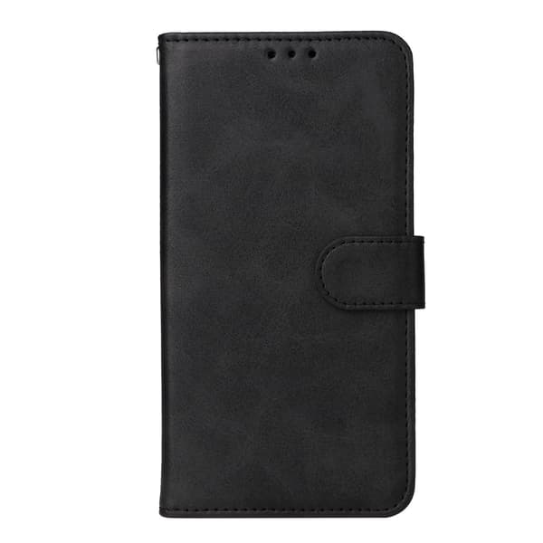 iPhone 11 Læder Wallet Case (2 Kort + ID) - Flere Farver - SORT Sort