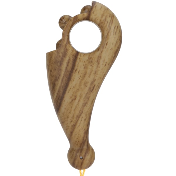Trä digital pärlräknare handhållen fingerpärlräknare för buddhistisk meditation (Bois de pêche (trästruktur))
