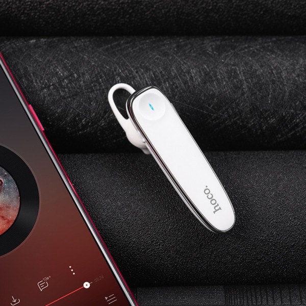 Bluetooth-headset för mobiltelefon - Ultralätt trådlöst in-ear Bluetooth-headset med stereoljud och handsfree för iPhone, iPad, Samsung, Huawei (svart)