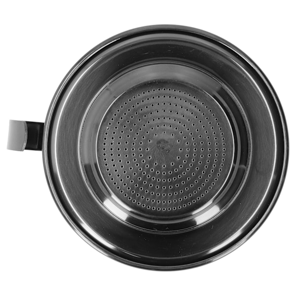 Kaffebehållare 304 Rostfritt Stål Dropp Kaffetillverkare Infuser för Hone Kök Kontorsanvändning Svart