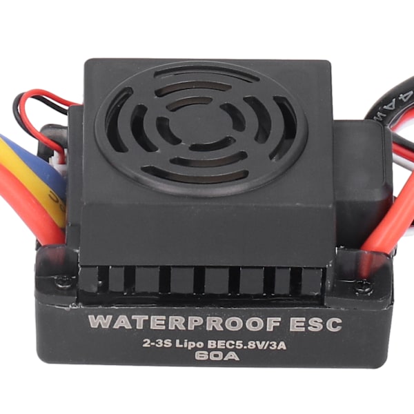 3650 Vattentät 3100KV Borstlös Motor 60A Borstlös ESC Delar Set för 1/10 RC Bil