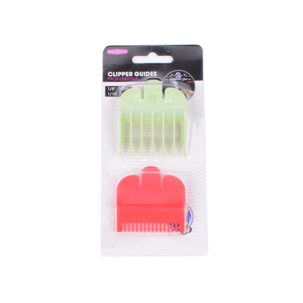 2 st Hårtrimmer Guidekammar Professionella 4,5 mm 1,5 mm Färgkodade Guidekammar för Hårtrimning
