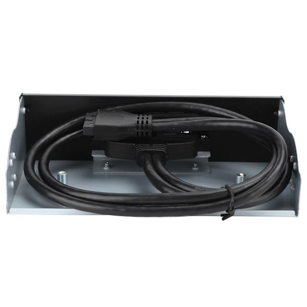 Ultrasnabb Dubbel USB 3.0 Hubb Adapter För Frontpanel, Supersnabb Dataöverföring 5Gbps, Skyddsfilm Säkerställer Repfri Montering, Moderkort