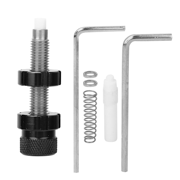 Aluminiumlegering Recurve Bågsida Kuddar Plunger Skruva I Pilbåge Vila Tryckknappsplatta Tillbehör(svart )