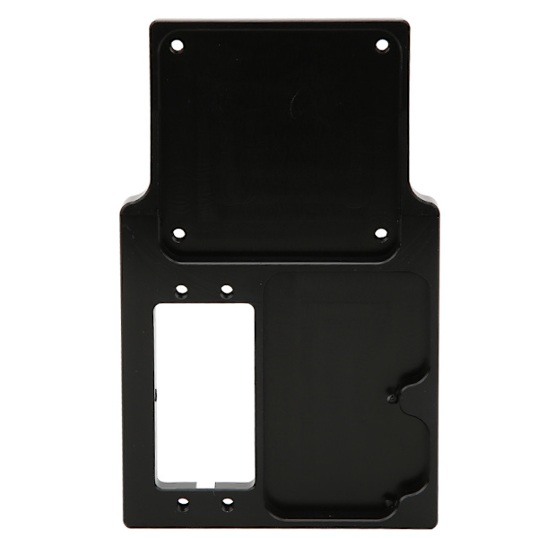 Aluminiumlegering Servo Styrningsmotorfäste ESC-fäste Tillbehör Passar för RGT EX86100 1/10 Crawler RC Bil Svart