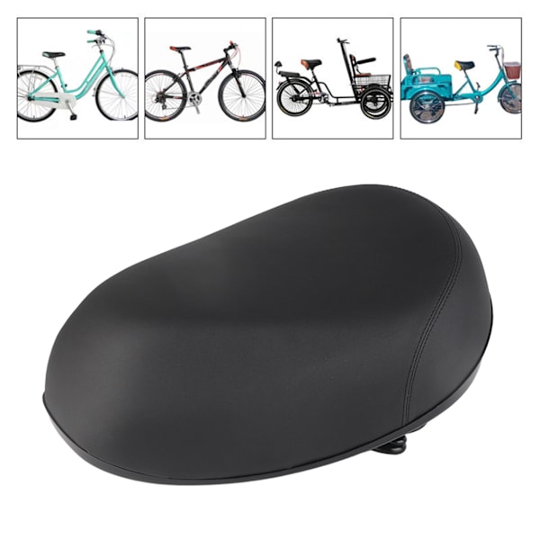Cykelsadel Cykel Bred Mjuk Sadelkudde Cykelsadel Kudde För Elektrisk Scooter