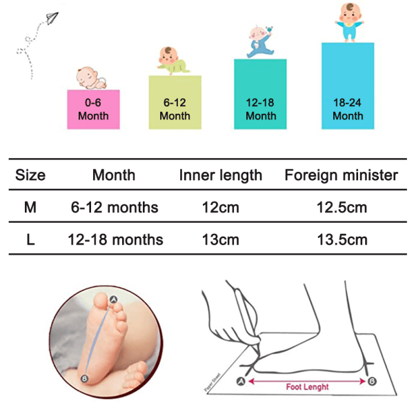 baby skor baby toddler mjuk sula söt, M, beige