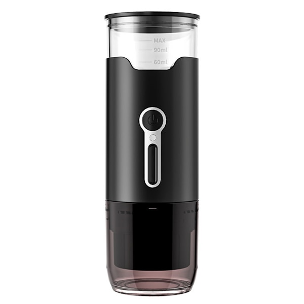 Bärbar Elektrisk Espressomaskin, Självvärmning, Typ-C & Billaddare, Mini Kaffebryggare, för Camping, Resor, Husvagn, Vandring