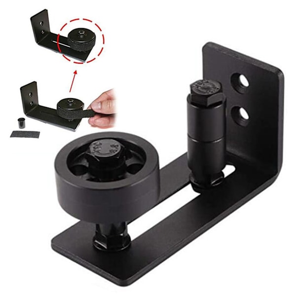 Barn Door Bottom Floor Guide 8 i 1 Multifunktionell Dörr Glidande Golv Guide Hårdvara Kit