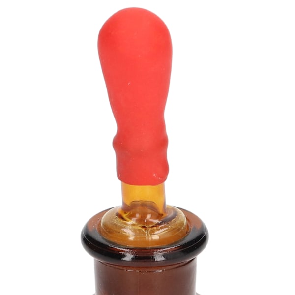 10 st Droppflaskor 30 ml Kapacitet Gummitopp Verktygssats för Laboratorieexperiment