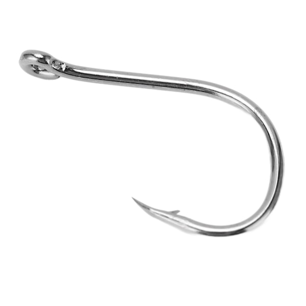 50 st fiskekrokar i högt kolstål, skarpa hullingar, karpfiskekrok med hål för utomhusaktiviteter, typ 15#