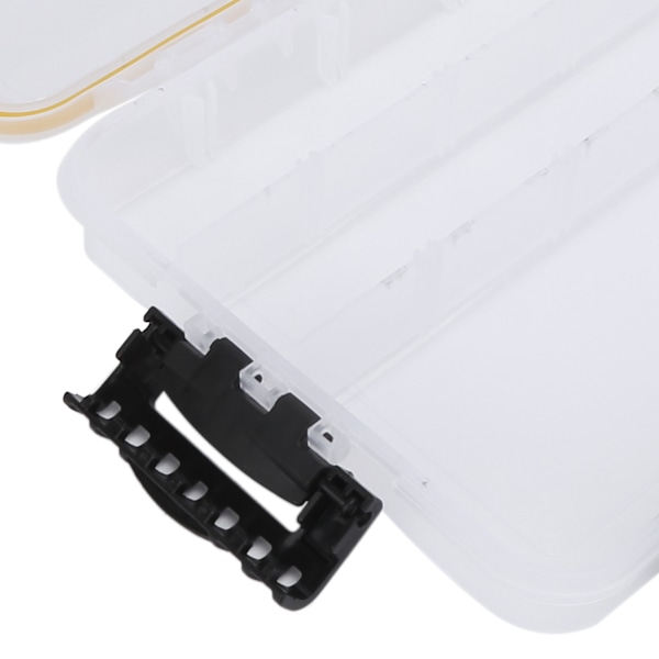 Lockbete Box Hållbar Förseglad MultiGroove Design Fiskeutrustning för Förvaring av Fiskeutrustning