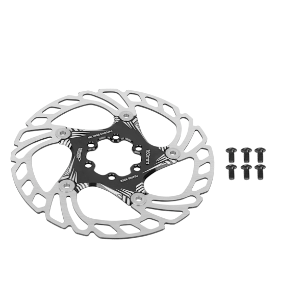 Kvalitetsmetall Mountainbike Cykel 160mm Fem Spik Skivbroms Slice Bromsbelägg Diskblack