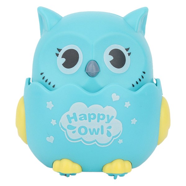Press Sliding Owl Toy Push and Go Friction Powered Mobile Owl