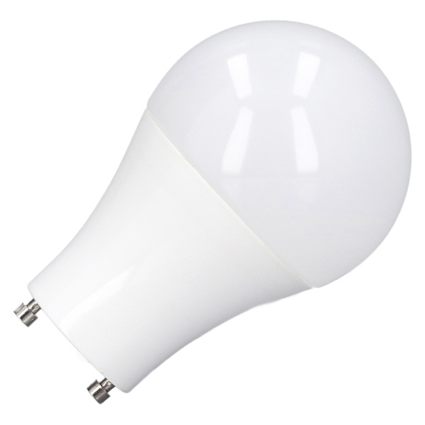 4 st GU24 LED-lampor med hög ljusstyrka, energibesparande A19-lampa för sovrum, kontor, 120 V, 9 W, kallvitt 5000 K