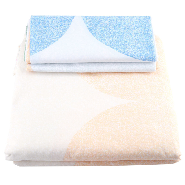 Mjukt polyestertäcke påslakan set sängkläder set med örngott (Queen Size)