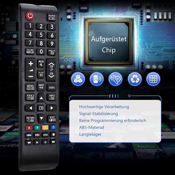 Universalfjärrkontroll för Samsung Smart TV AA59-00786A