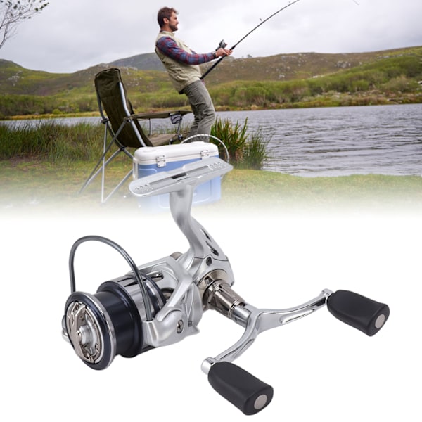 5.2:1 Växelkvot Spinnrulle 8kg Max Bromskraft 6+1BB Fiske Rulle Fiske Tillbehör ST2500