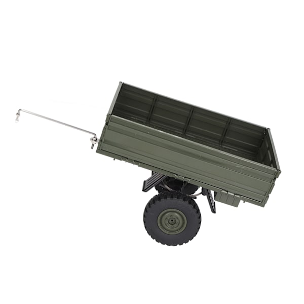 RC-bilssläpvagn Fjärrkontroll Lastbil Transportör för P06 Unimog Modell RC-bil Reservdelar Tillbehör Grön