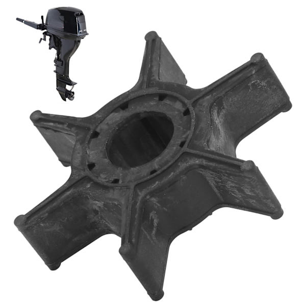 Vattenpump Impeller 15 Hästkrafter för 2/4-Takt Utombordsmotor Båttillbehör