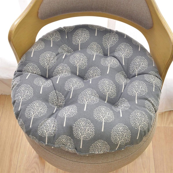 Runda Sittdynor för Hemmakontor, Mjukt Tyg Ergonomisk Design, Vändbar Stolpad för Inomhus- och Utomhuskomfort, 16x16 Tum