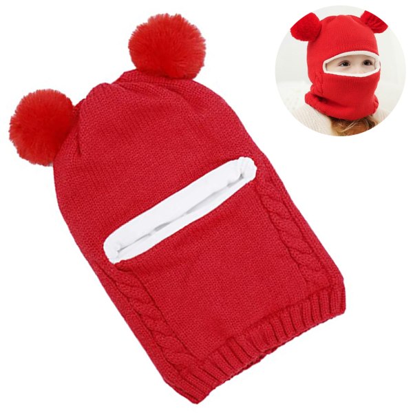 Baby vintermössa Scarf Set, unisex Baby Toddler Kids Hat