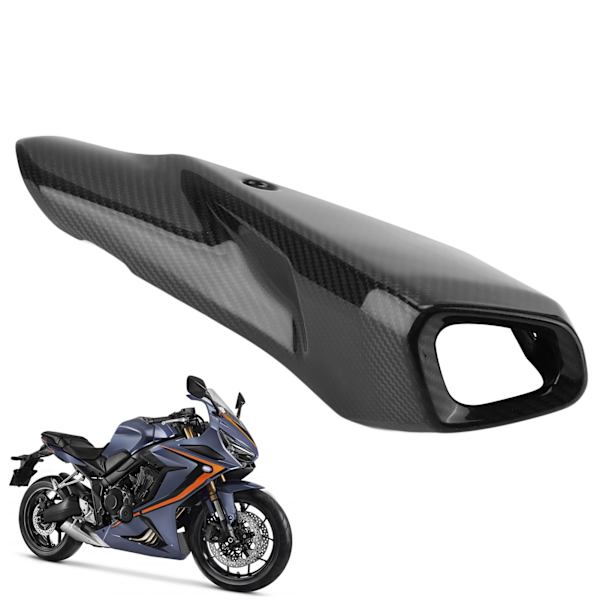 Motorcykel Avgassystem Värme Skyddsskydd 3K Kolfiber Ersättning för CB650R CBR650R 2019+