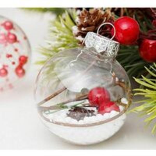Julgranskulor, julgransdekorationer prydnadssats