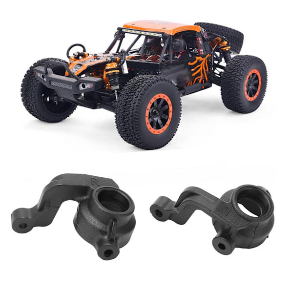 2 st plast vänster höger styrkopp för ZD Racing DBX‑10 7186 1/10 RC bil uppgraderingsdel
