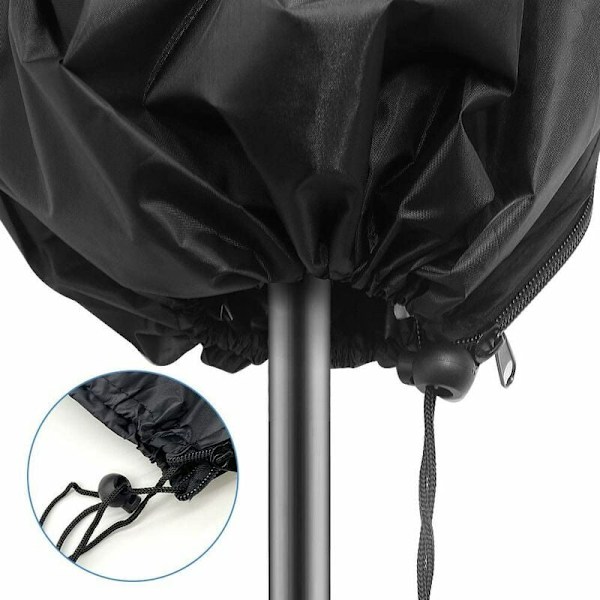 Väderbeständigt utomhus paraplyskydd, universell passform säkerställer kompatibilitet med olika modeller, lättinstallerad design för snabb installation och