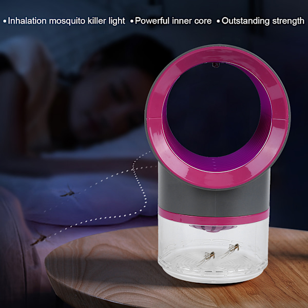 Hushållsmyggdödande lampa fotokatalysator LED-fälla flugavvisande lampa USB-ström