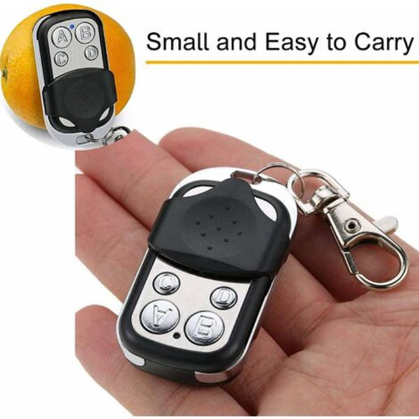 MAGIC Universalfjärrkontroll [2 stycken], 433MHz Universal Door Remote Control för automatiska garageportar