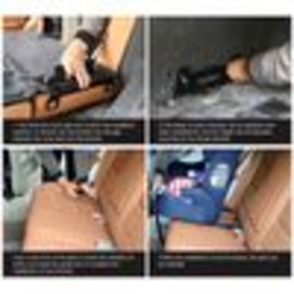ISOFIX-hållare bilbarnstolshållare universell metall säkerhetssätehållare för ISOFIX bältesanslutning bälteshållare