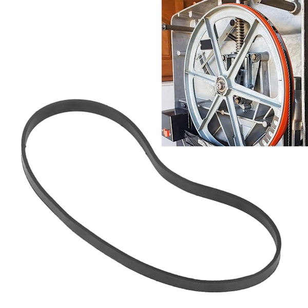Bandsåg Hjulring Bandsåg Rullhjul Gummiring Ersättning för 10 Tums Däck