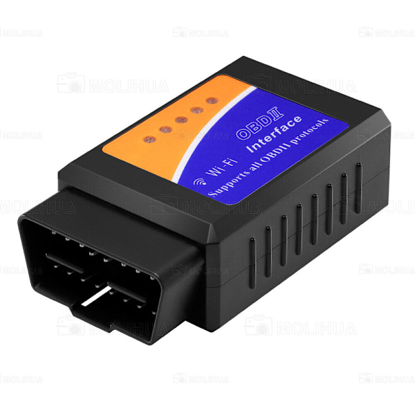 OBD2 ELM327 Bluetooth/WIFI Professionellt Diagnostiskt Verktyg Bil IOS Testare Scanner DE