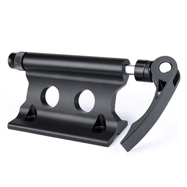 Cykelfrontgaffelmontering Snabbkoppling Aluminiumlegering Starkt Lager Biltak Cykelblock Gaffelmontering Svart Fri Storlek