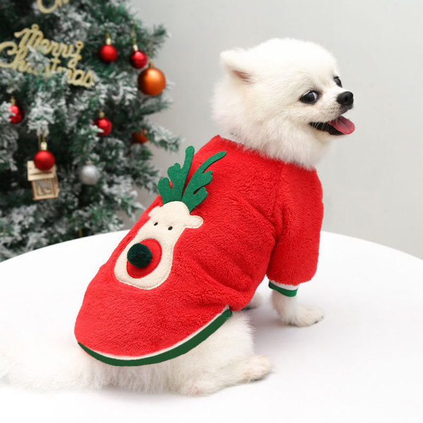 Julkläder för husdjur, kläder för husdjur för hundar och katter