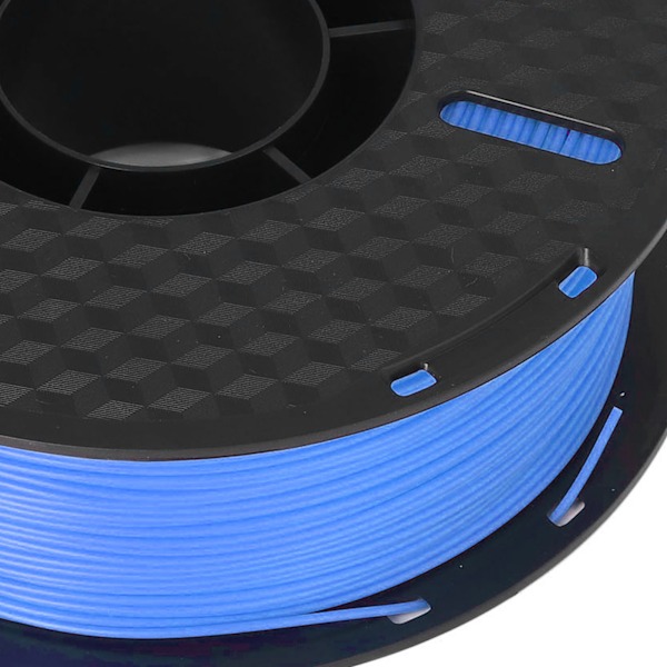 PLA 1.75mm Filament Hög Noggrannhet Rökfri 3D-skrivarfilament Utskrift Förbrukningsvaror 1kg Blå