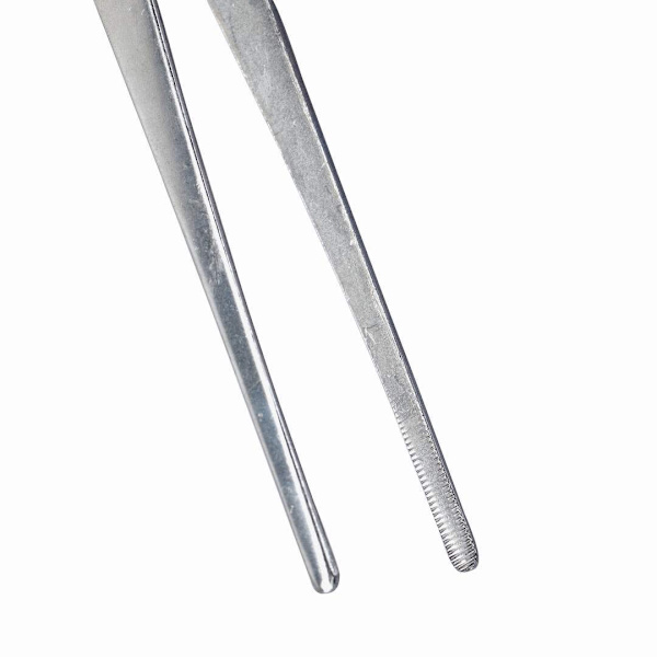 Professionell Precision: Oöverträffade pincetter i rostfritt stål, 2-pack hållbara verktyg, handpolerade spetsar för ultimat kontroll, komfortgrepp, lämpliga