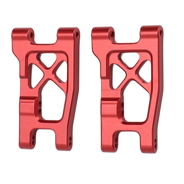 RC främre bakre svingarmar aluminiumupphängningsarmar set för Traxxas Latrax Teton för Desert Prerunner 1/18 RC bil röd