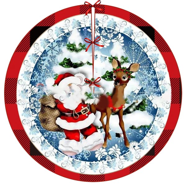 Julepynt Skørt-a9-90*90cm