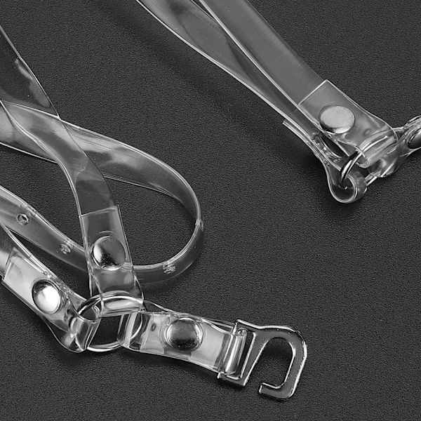 10 st höga klackremmar avtagbara gummiband anti-drop håller löst runt ankeln