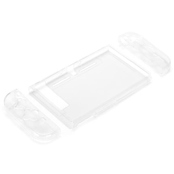 Spelkonsolfodral Dockningsbart PC Kristall Skyddande Hårt Bärfodral för Switch