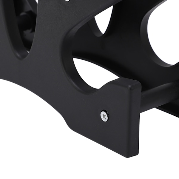 Ergonomisk Design Hantelställ i Plast 3 Våningar, Bred Användning För Hemmakontor Gym, Kompakt Storlek Orubblig Stabilitet, Snabb Montering