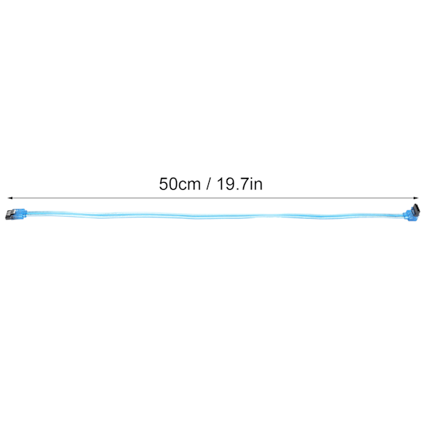 Transparent SAS 4.0 SFF-8654 Till SATA 7Pin Fanout Raid-kabel, Signalöverföring & Tejpflätad Design För Pålitlig Intern Länk Och Datahastighet